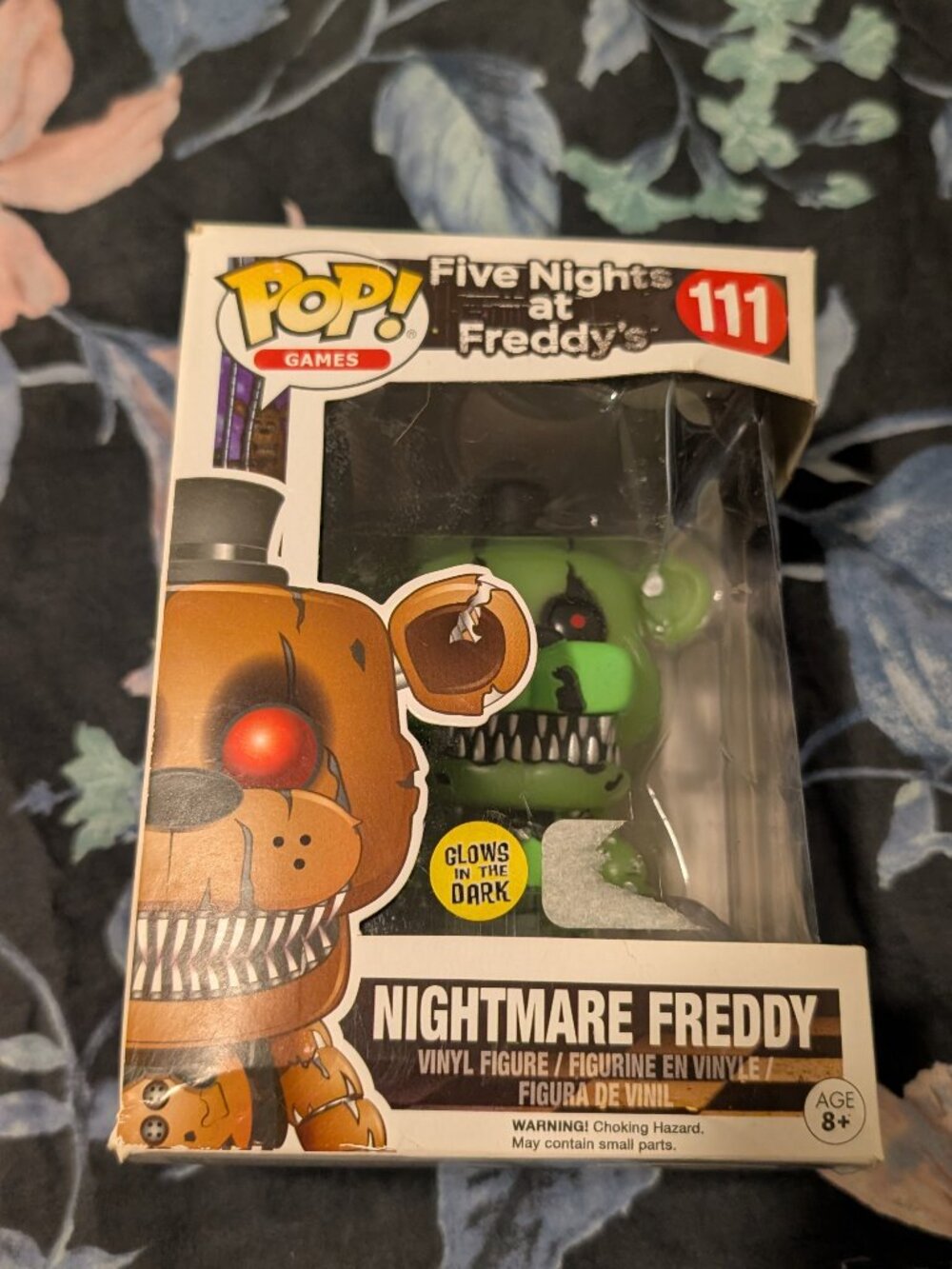 Funko Pop! Games Nightmare Freddy #111 Glow Walmart Exclusive
